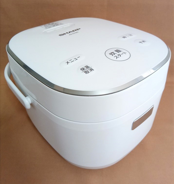 【新品・未開封】SHARP 炊飯器 KS-CF05C ホワイト